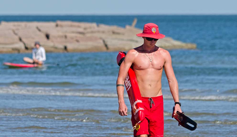 Lifeguard Beach Paddleboarder Lifeguard Beach Paddleboarder