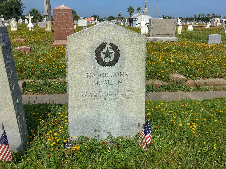 Major John M Allen Historical Marker