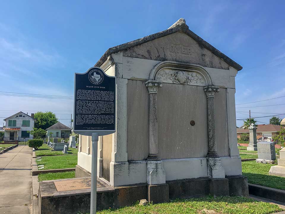 Major Leon Dyer Historical Marker