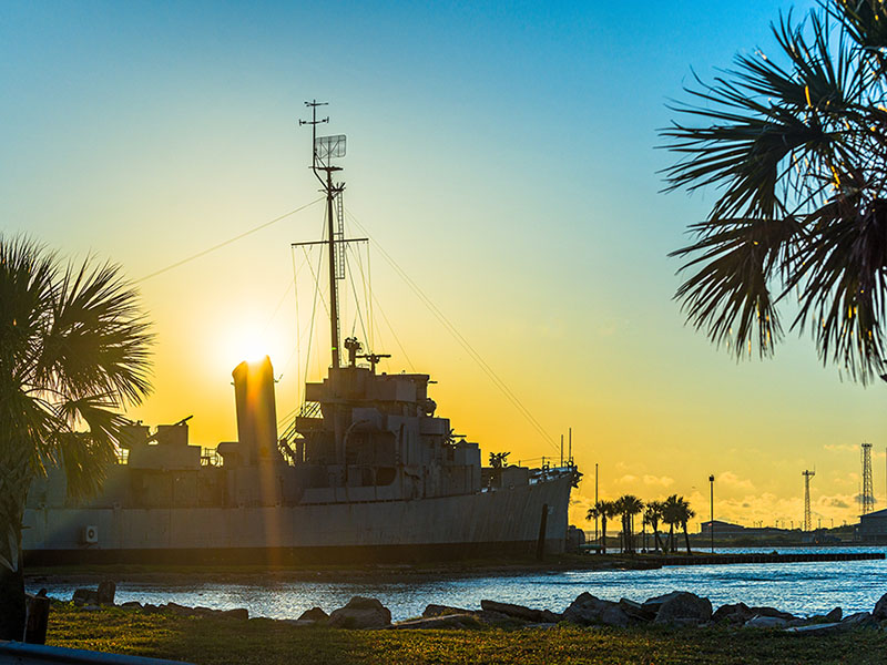 SS Stewart on Pelican Island