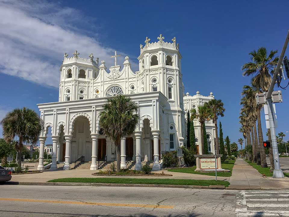 Sacred Heart Church Historical Marker