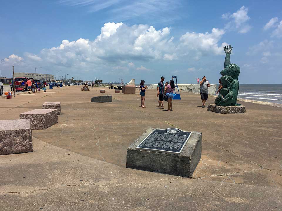 GALVESTON.COM: Historical Marker: The Original Galveston Seawall