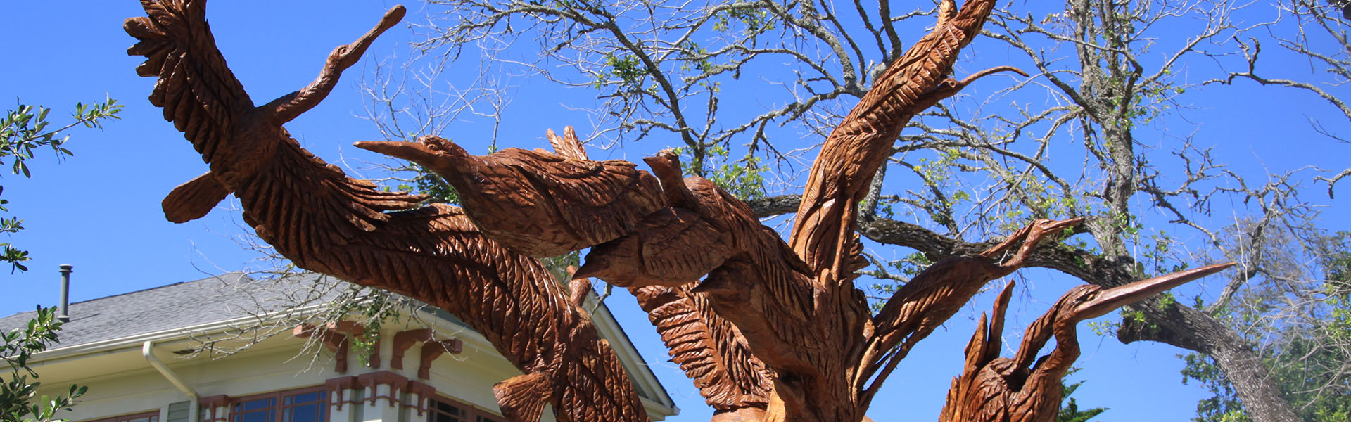Tree Sculpture Texas Seaport Museum