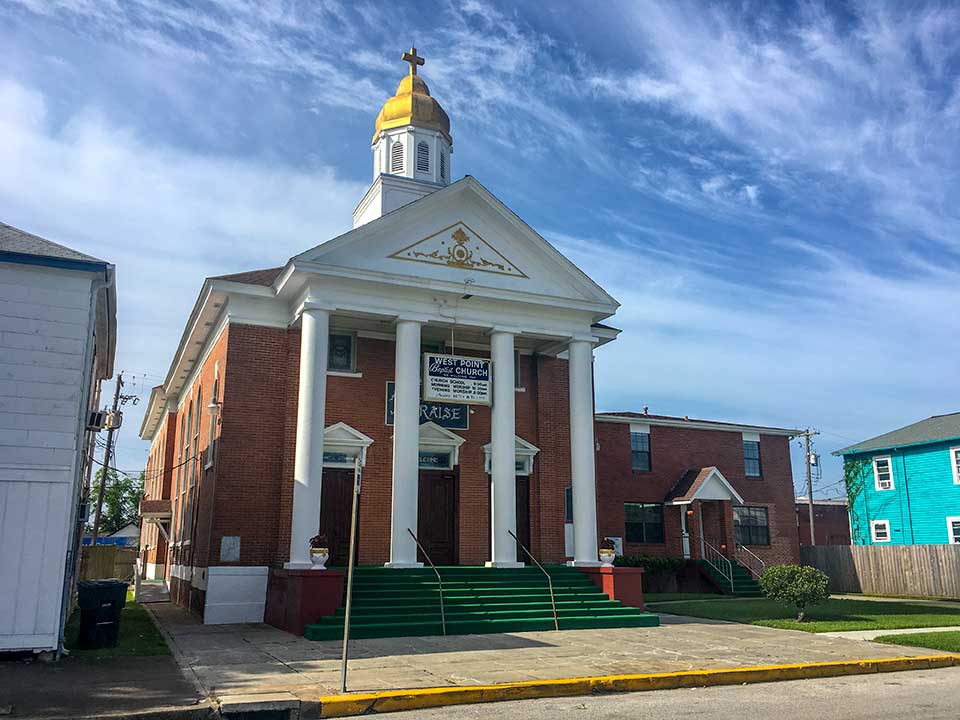 West Point Baptist Church Historical Marker