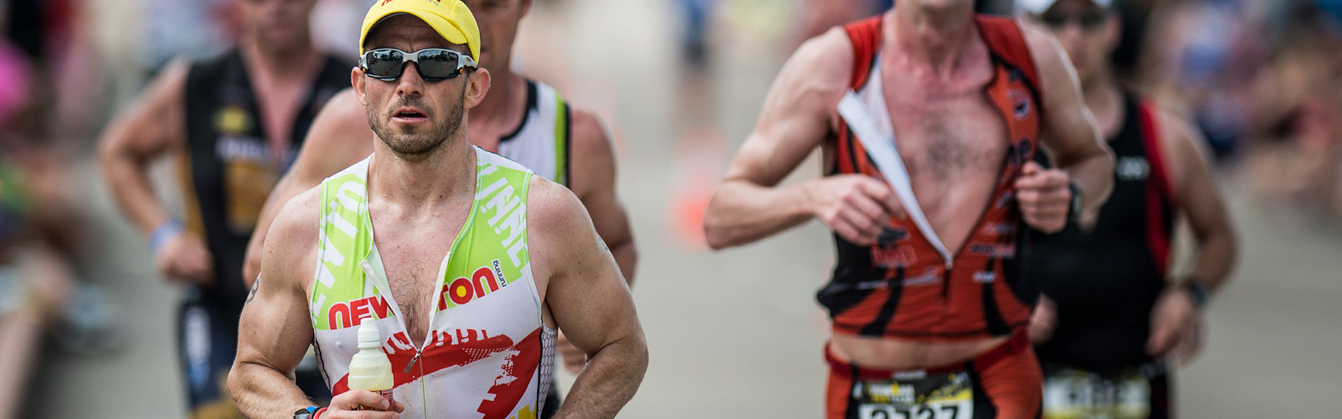 Runners in Ironman Competition, Galveston, TX