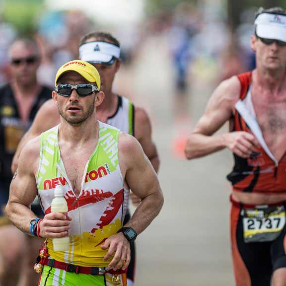 Runners in Ironman Competition, Galveston, TX