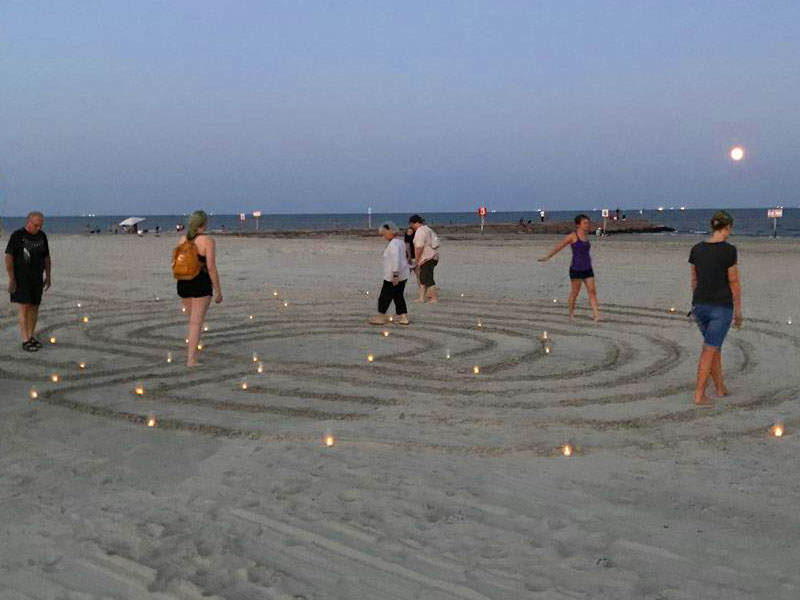 Beach Labyrinth