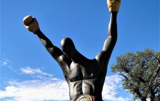 Jack Johnson Tree Sculpture