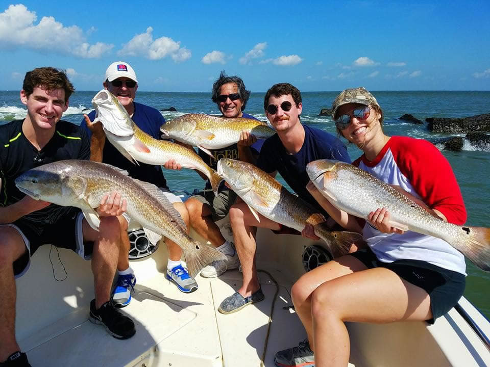 Redfish Rodeo Catch