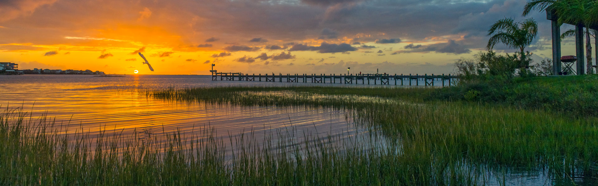 Sunset Over the Bay, Galveston, TX