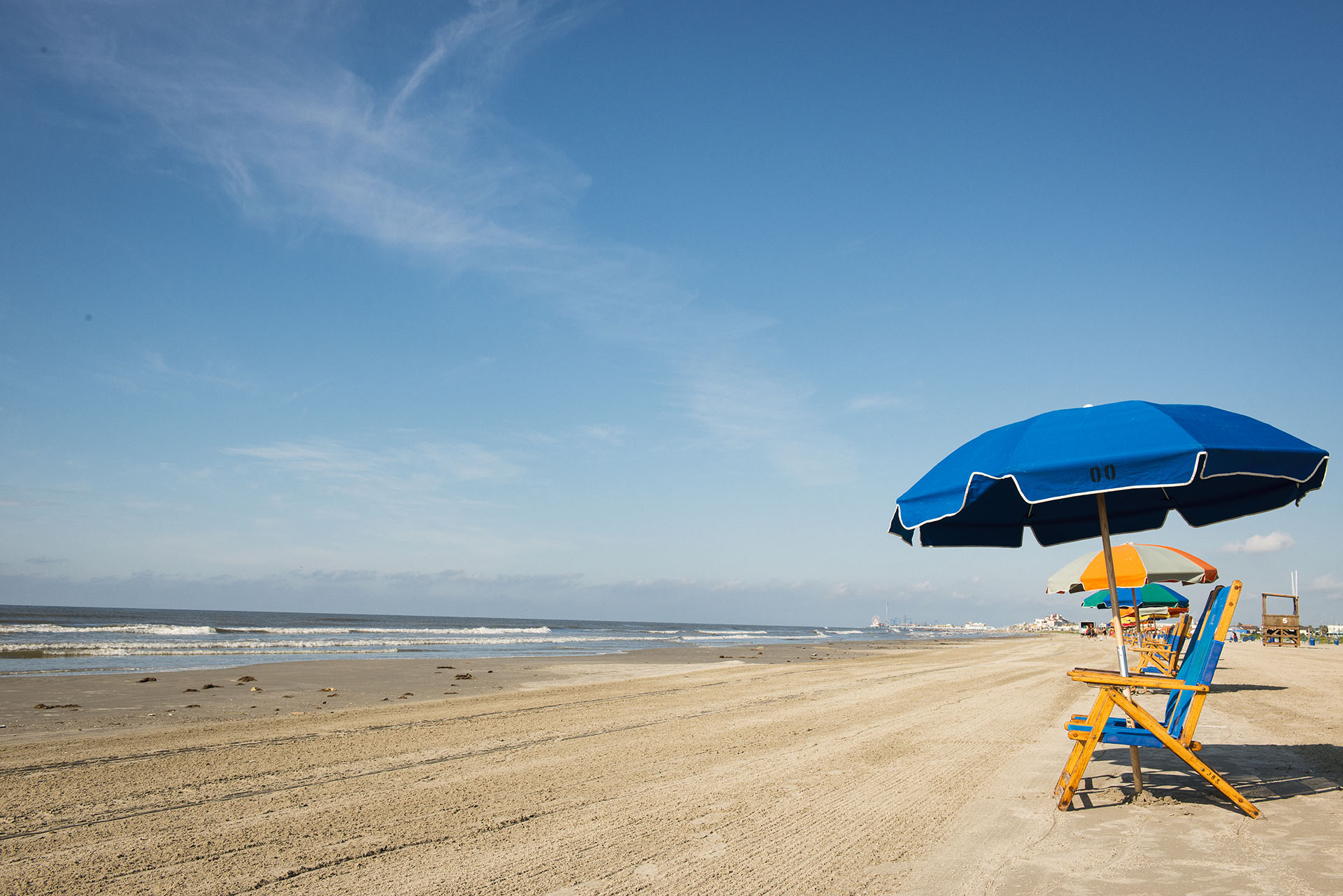 Galveston Beach Background