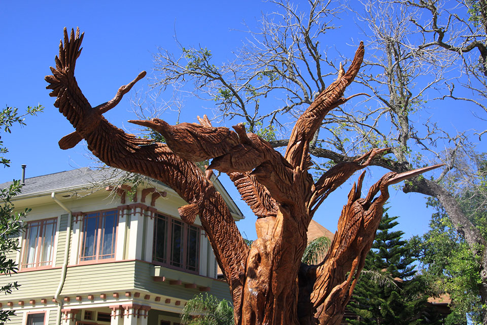 Birds of Galveston Tree Sculpture