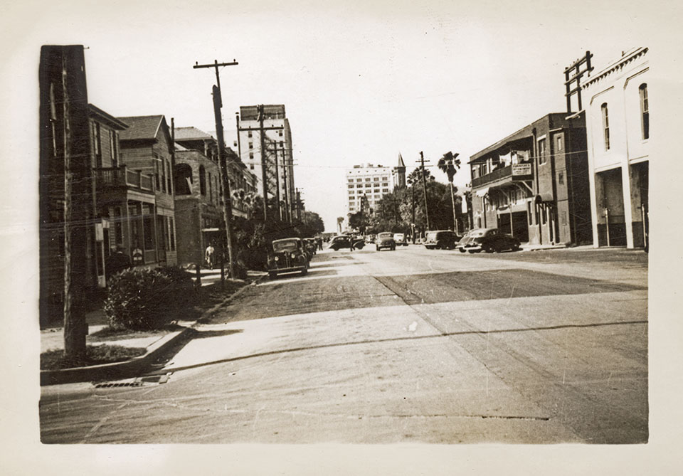 Downtown in 1943 Downtown in 1943