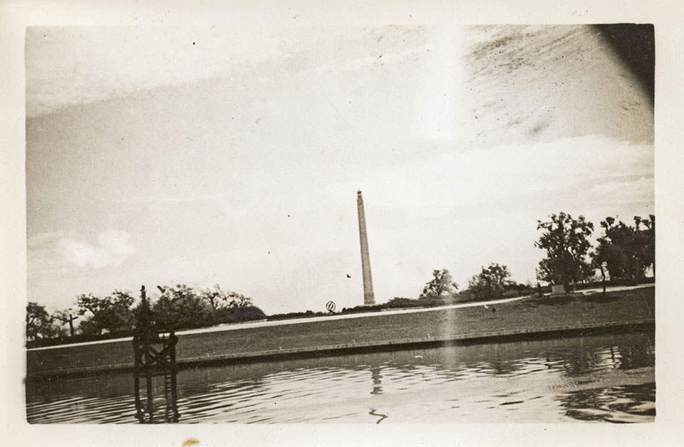 San Jacinto Monument in 1943