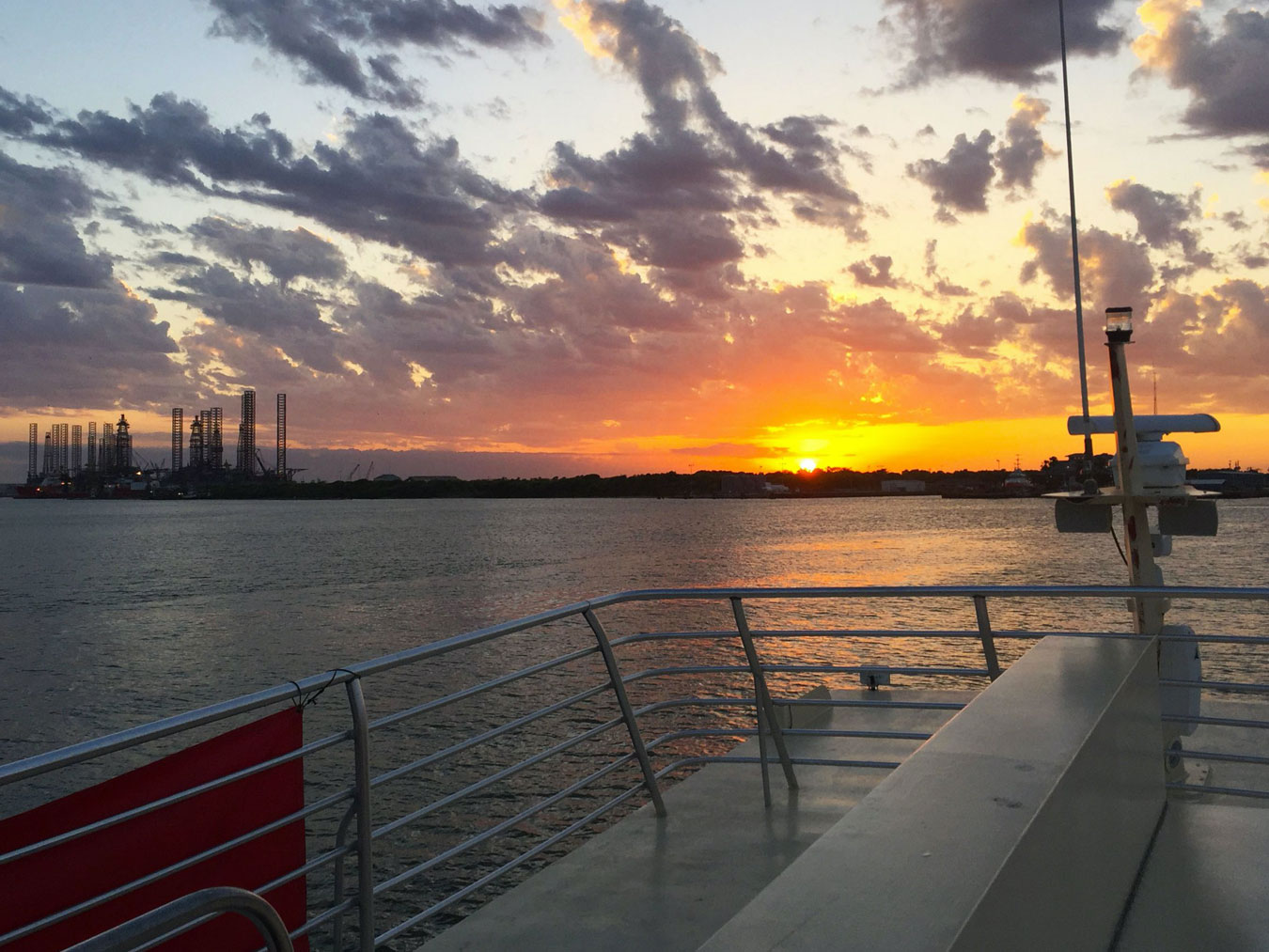 Galveston Harbor Sunset Tour Galveston, TX