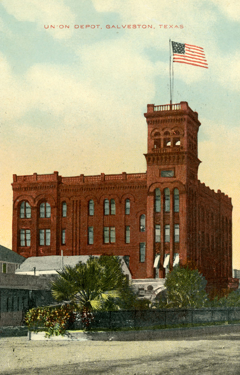 Union Depot Postcard Union Depot Postcard