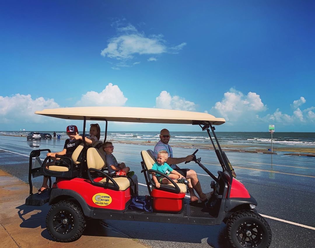 golf cart rental galveston island texas