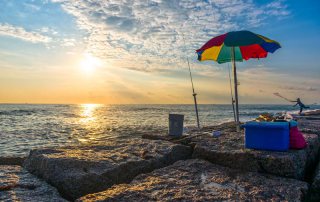 Fishing at Sunrise