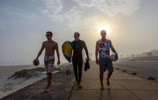 Football, Surfing, & Volleyball