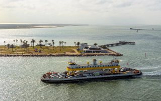 Bolivar Ferry Near Seawolf Park