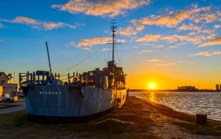 Seawolf Park at Sunrise