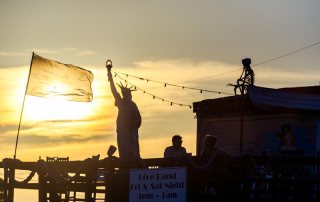 Sunset at the Poop Deck