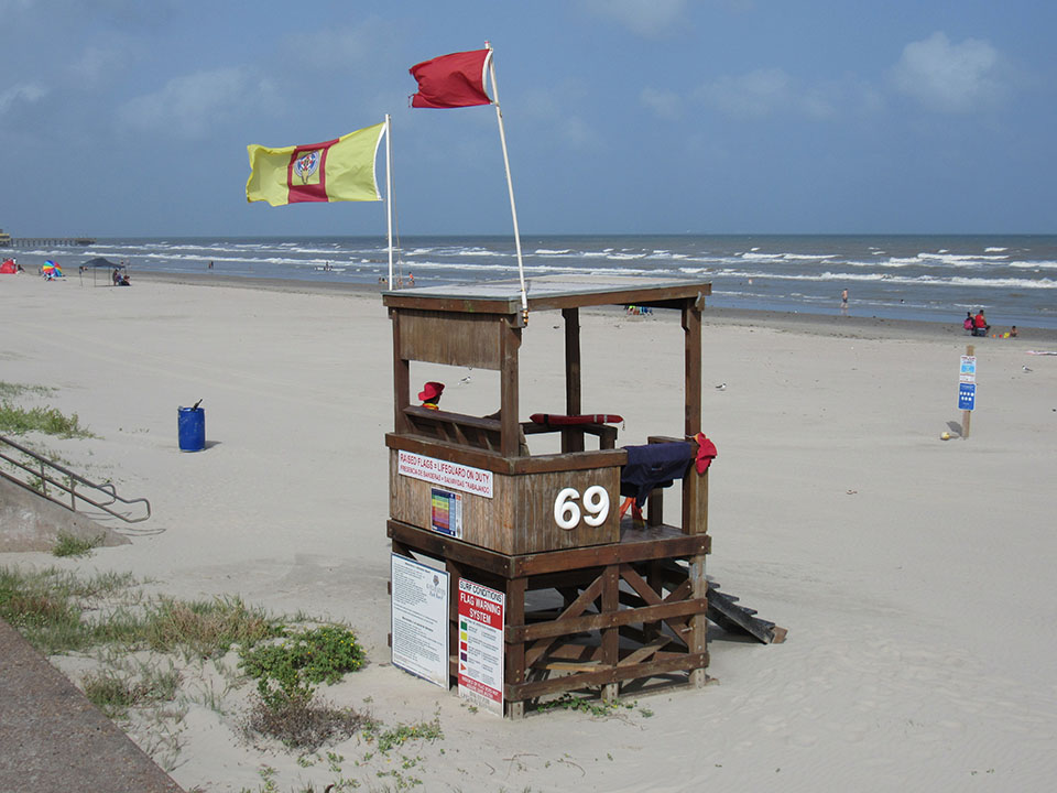 Life Guard Stand on Babe's Beach