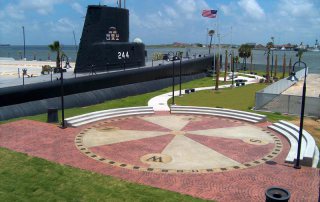 Seawolf Park Memorial Plaza