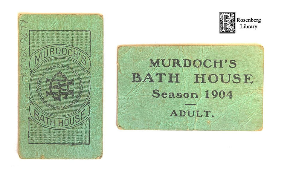 Tickets to Murdoch's Bathhouse