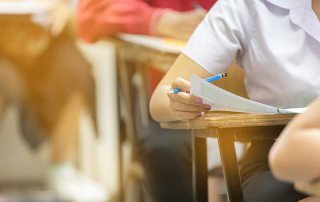 Students at Desks