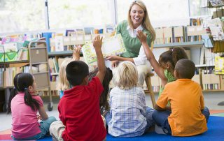 Elementary School Children in the Classroom