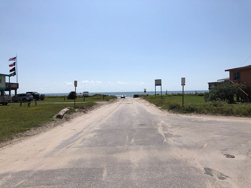 Beach Access Point 12 at Bermuda Beach - Pabst Road