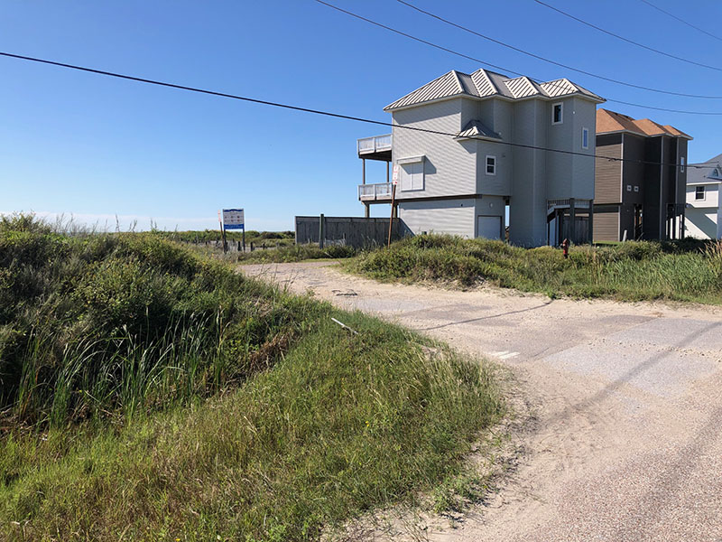 Beach Access Point 34 at Miramar Entrance