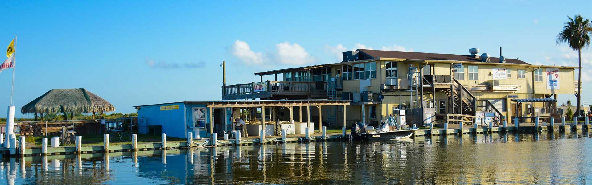 Stingaree Restaurant & Marina, Crystal Beach, TX