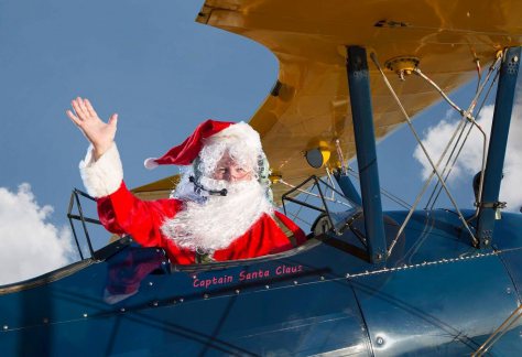 Stearman Santa