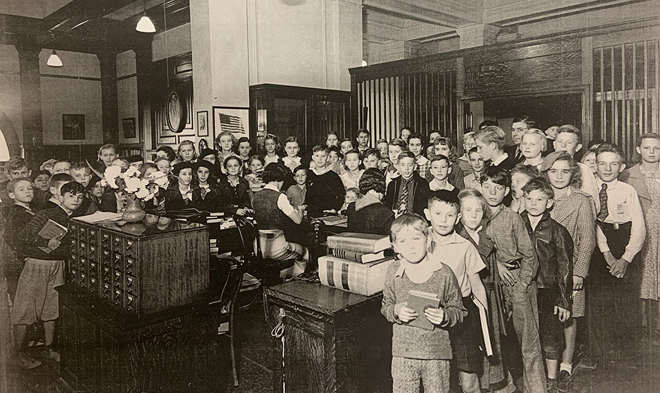 Rosenberg Library Children's Department ca. 1940