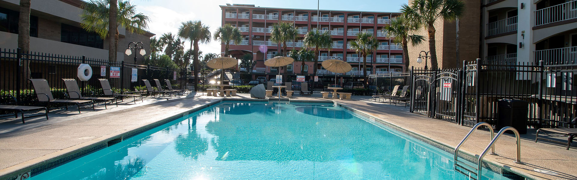 Beachfront Palms Pool Beachfront Palms Hotel, Galveston TX