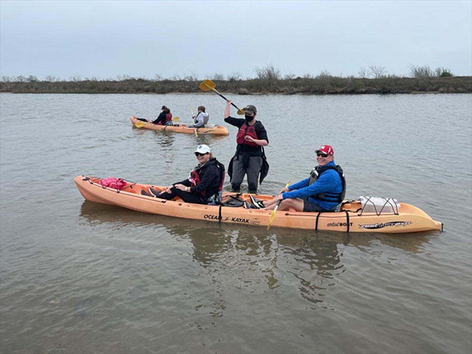 Kayaking the Coastal Heritage Preserve