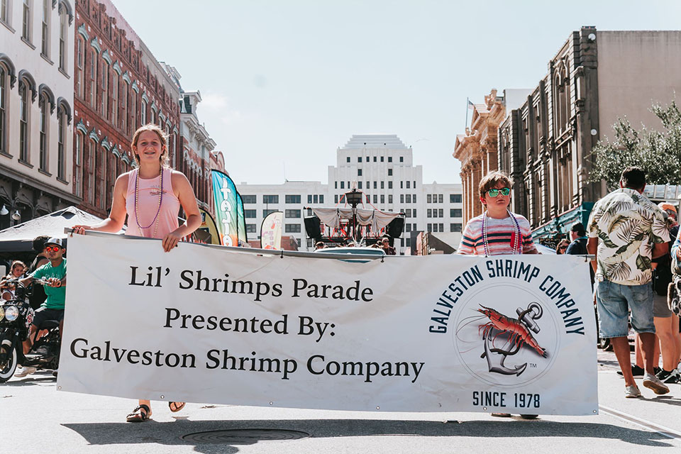 Enjoy the Lil' Shrimps Parade