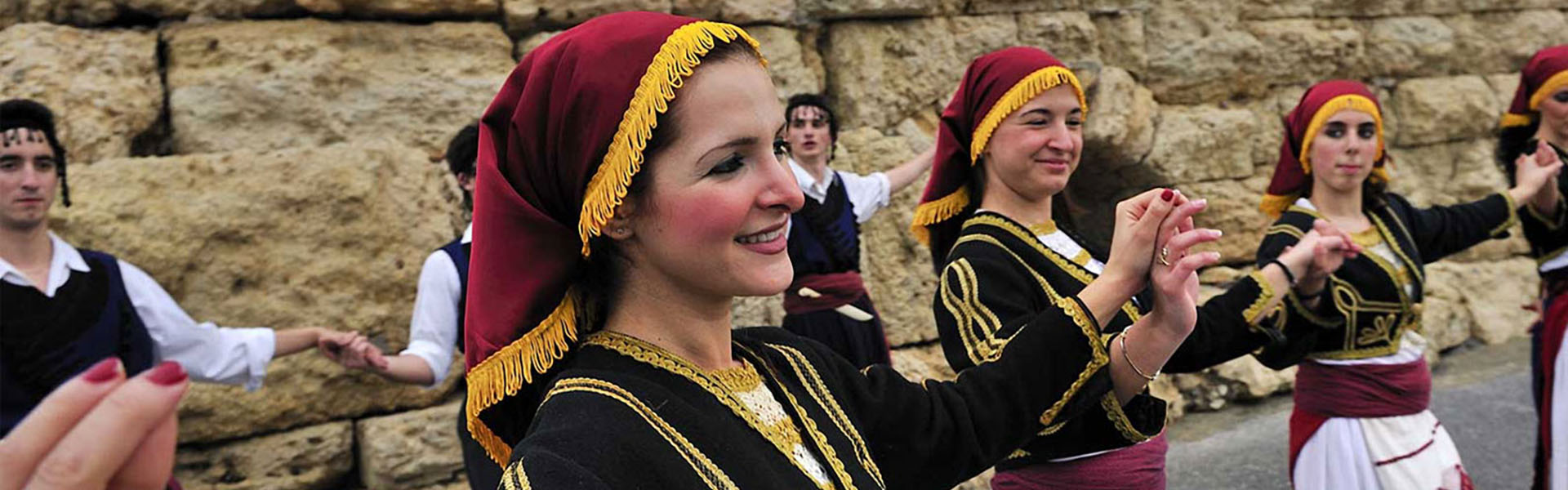 Dancers at Galveston Island Greek Festival