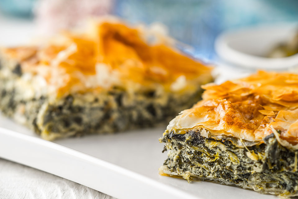 Plate of Spanakopita Plate of Spanakopita