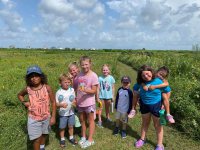 Kids at Coastal Heritage Preserve