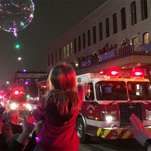 Fire Trucks in Parade