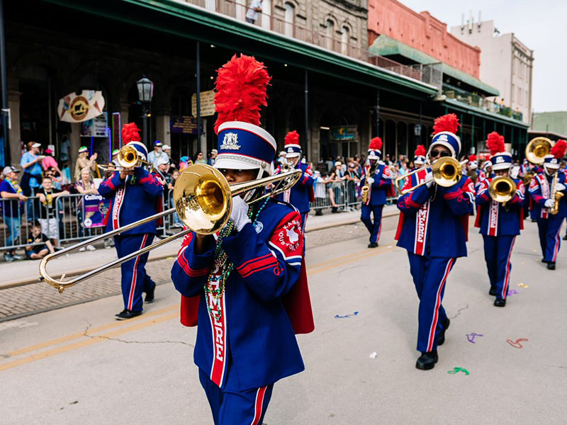 Marching Band with Horns