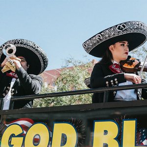 Mariachi Band on Float