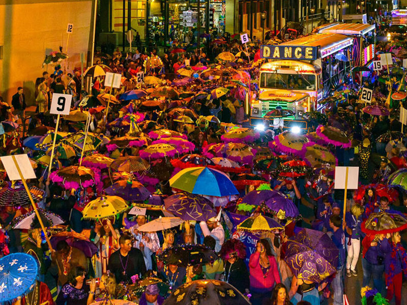 The Funky Uptown Umbrella Brigade