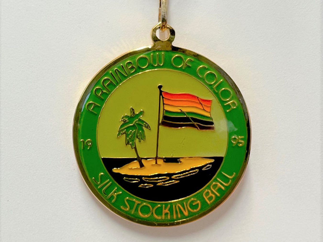 Silk Stocking Ball medallion