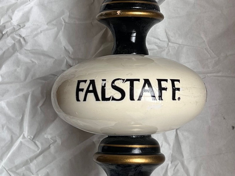 Falstaff Beer Tap Handle