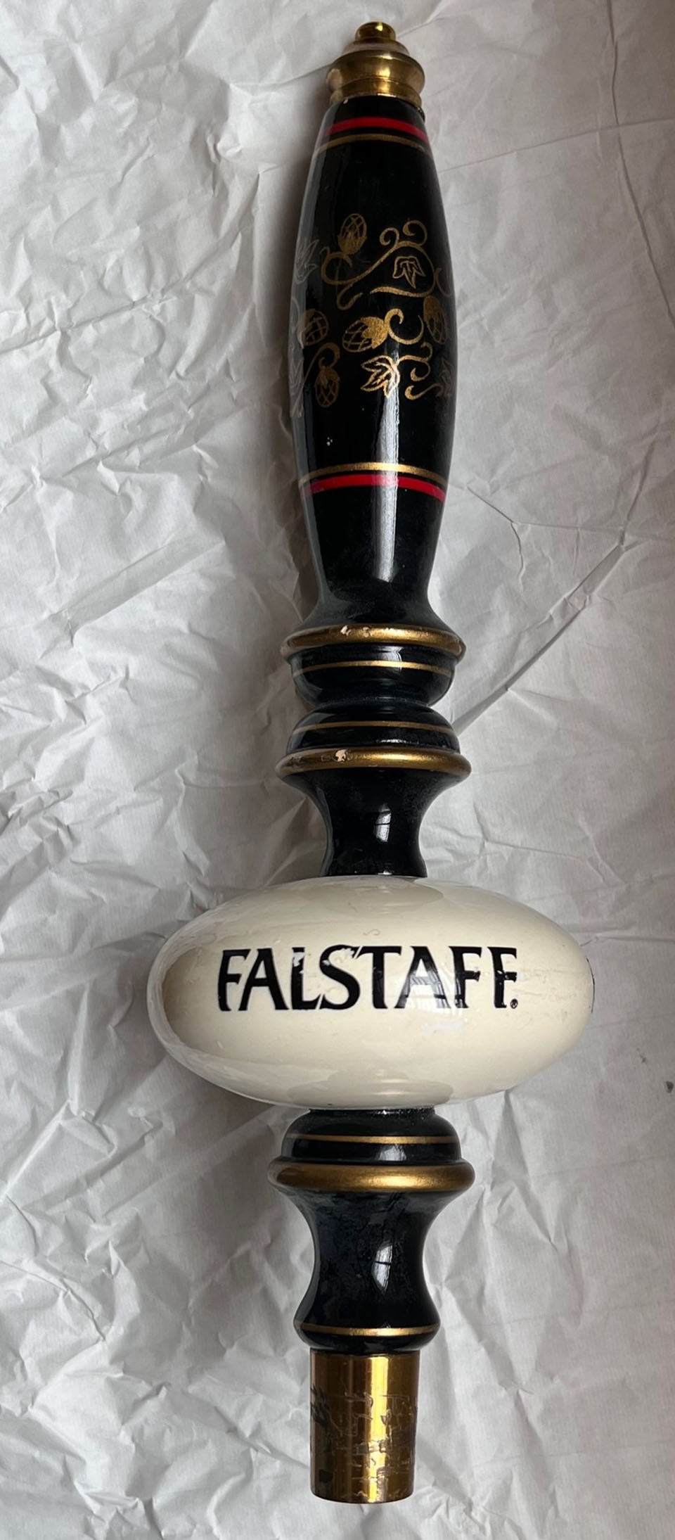 Falstaff Beer Tap Handle