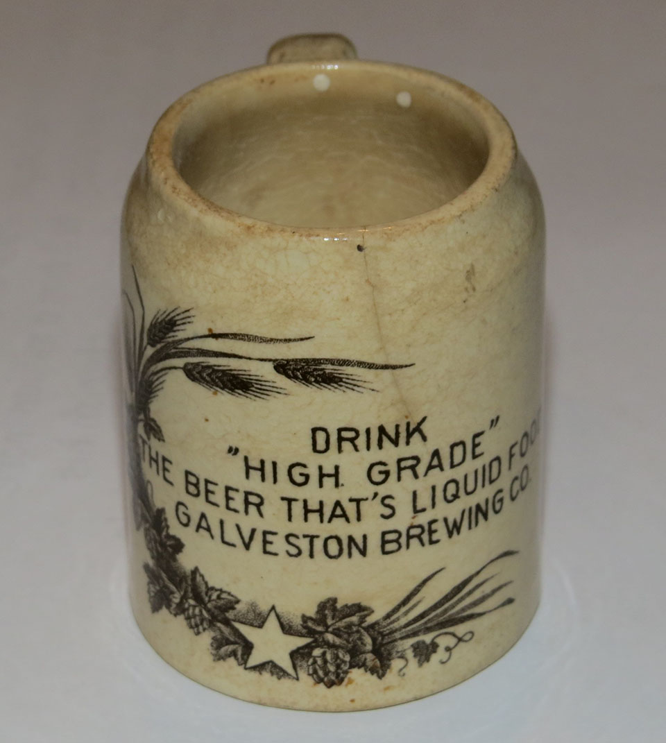 Galveston Brewing Company High Grade Beer Mug